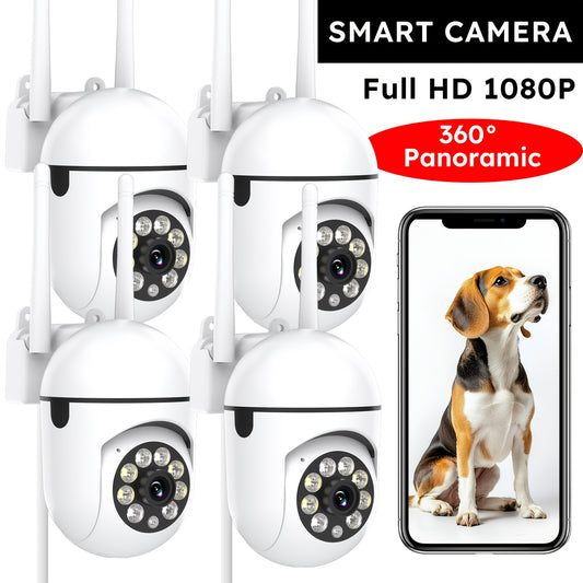 Wireless WiFi Security Camera System with Night Vision and Audio