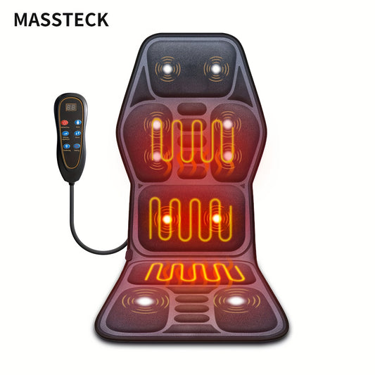 MASSTECK Full Body Massage Seat Cushion with Heat and Vibration