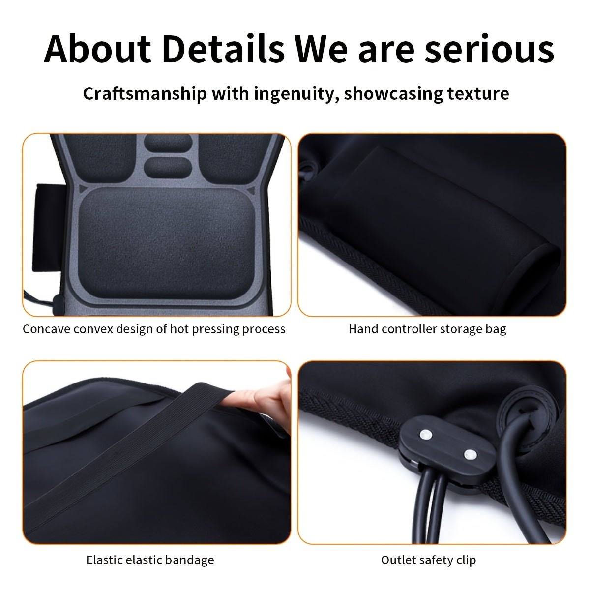 MASSTECK Full Body Massage Seat Cushion with Heat and Vibration
