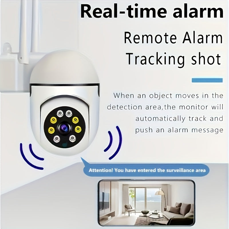 Wireless 3MP HD Security Cameras with AI Motion Detection