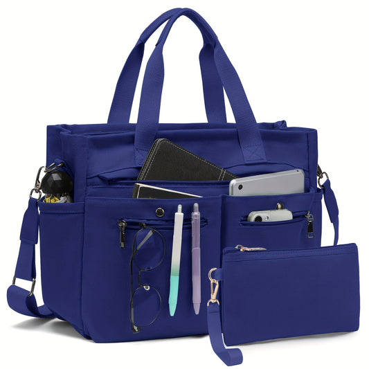Women's Canvas Handbags Set for Work Travel and Daily Use