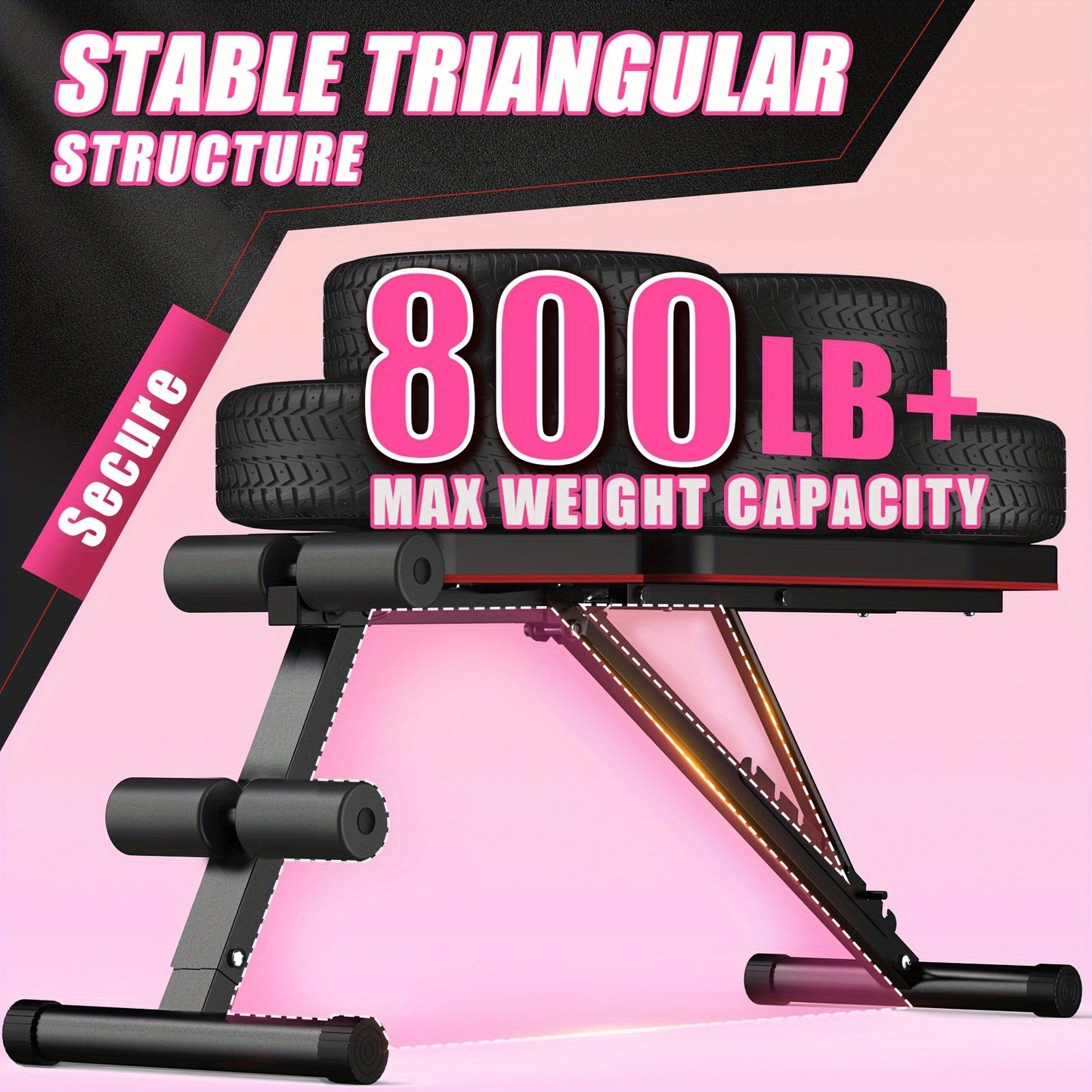 Adjustable Weight Bench For Home Gym Full Body Workout