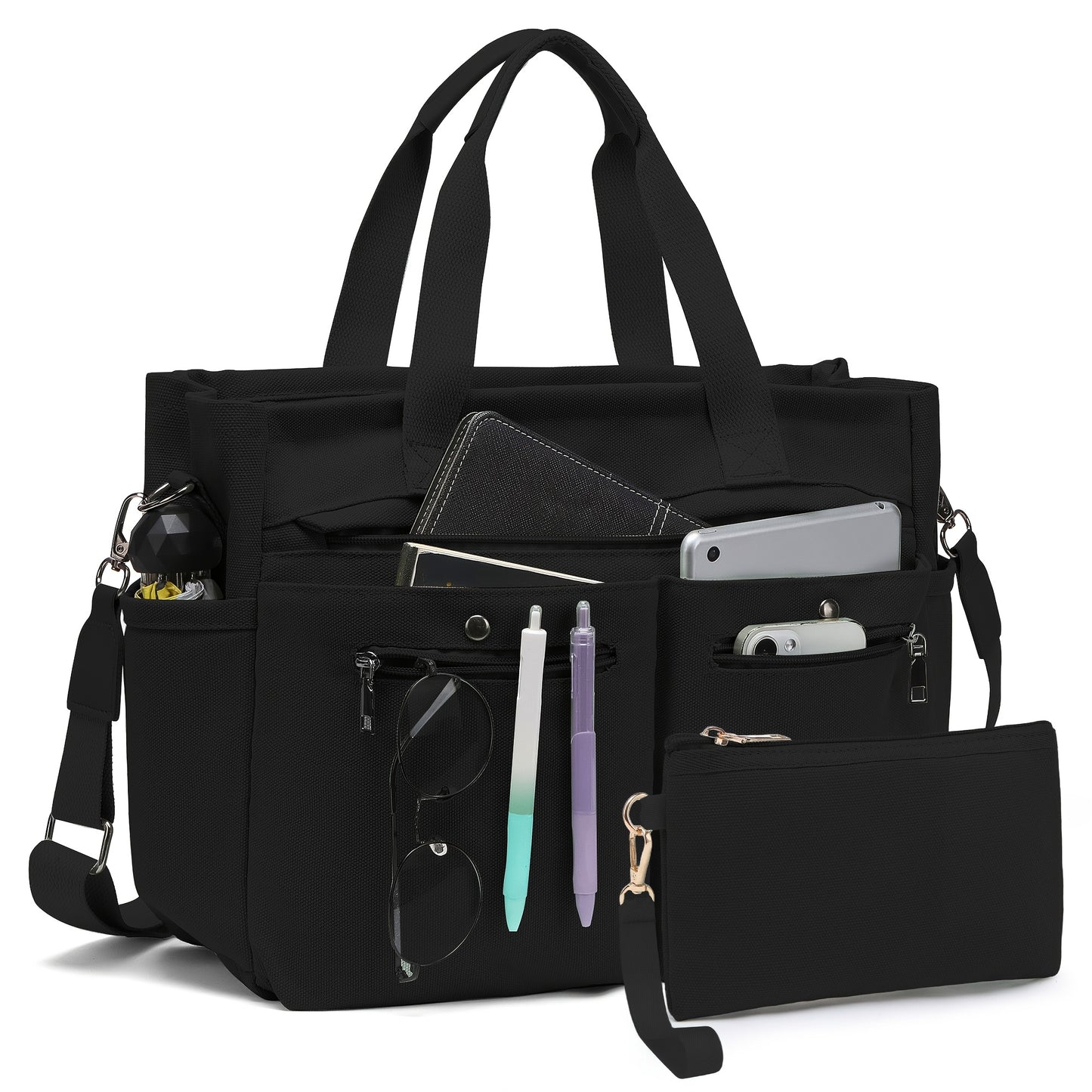Women's Canvas Handbags Set for Work Travel and Daily Use