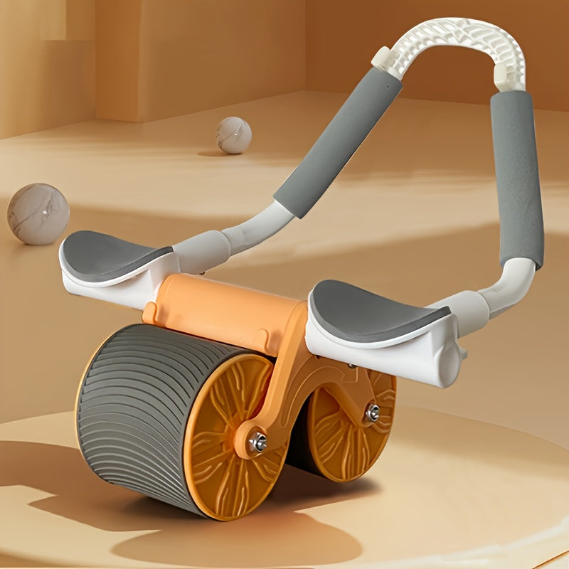 Smart Ab Wheel with Timer and Phone Holder for Workouts