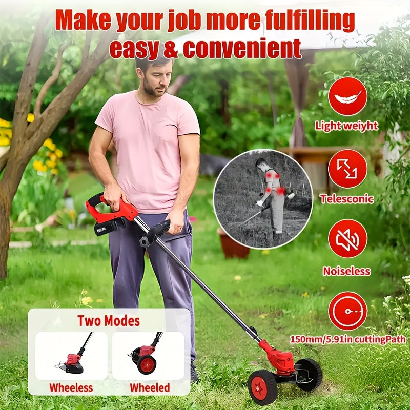 Cordless Electric Lawn Mower for Effortless Yard Care