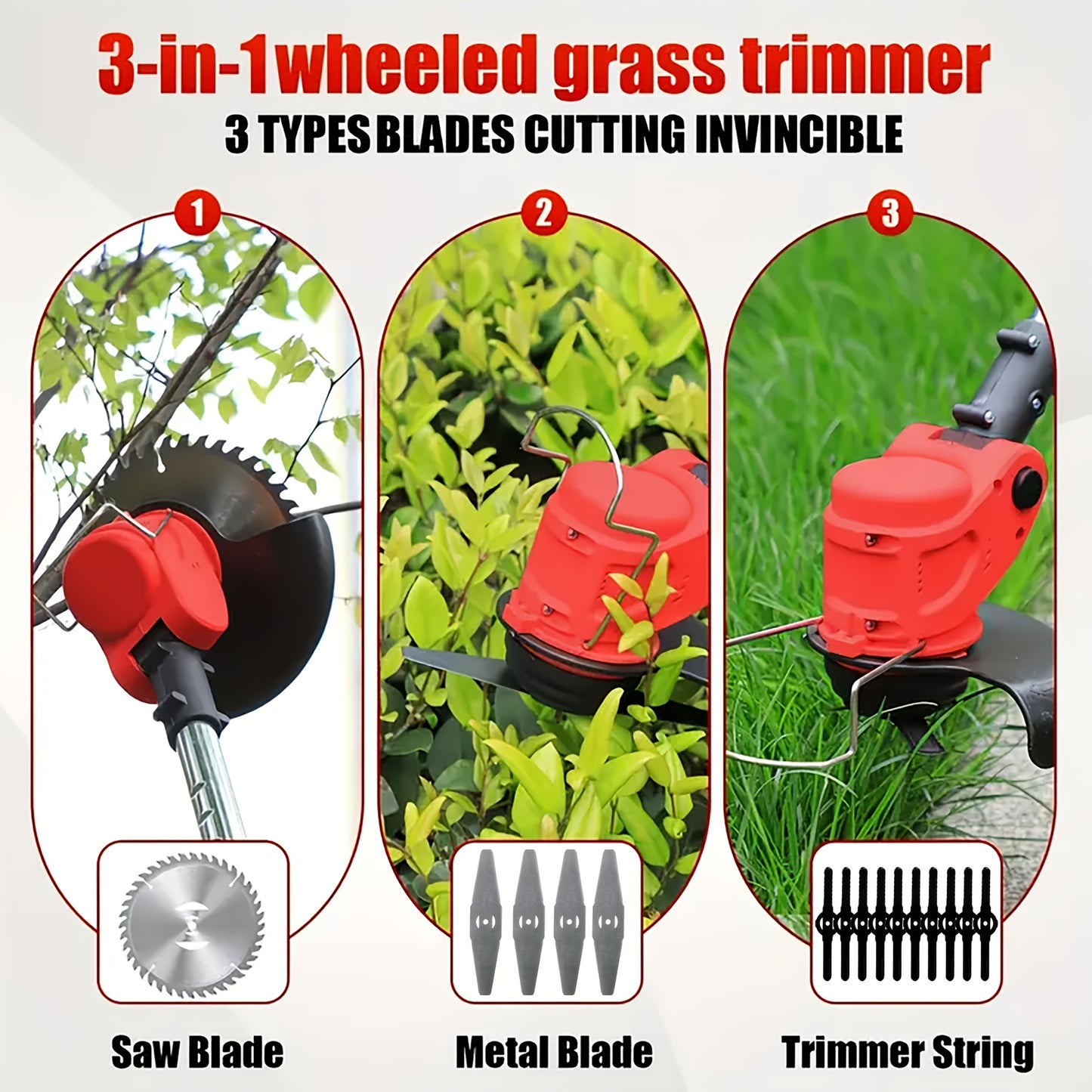 Cordless Electric Lawn Mower for Effortless Yard Care