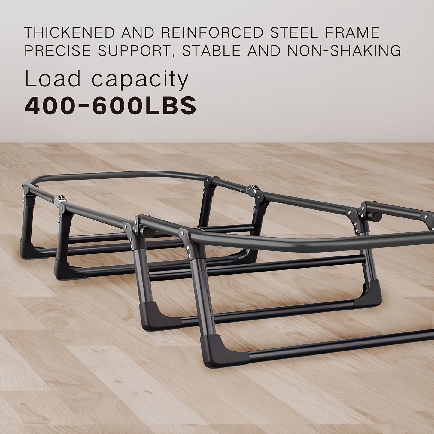 Comfortable Ergonomic Folding Bed for Relaxation and Napping