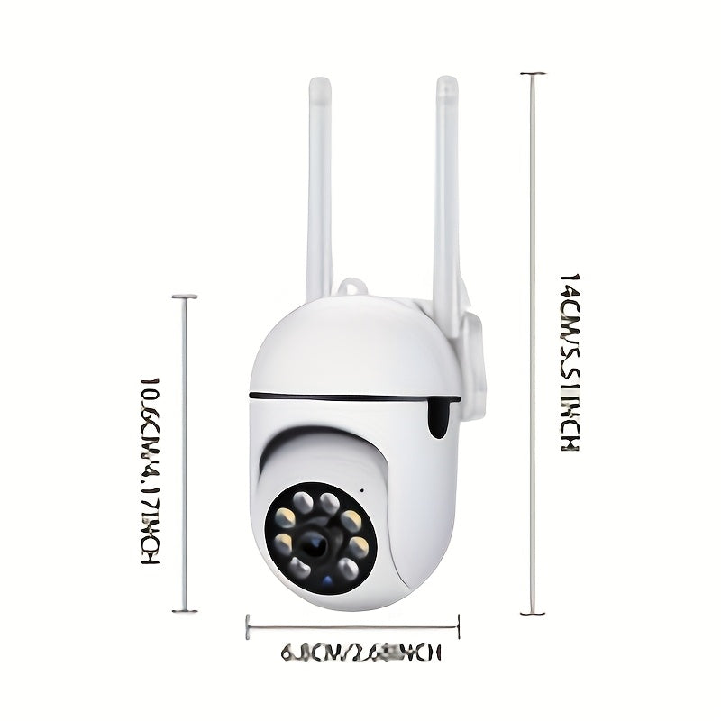 Wireless 3MP HD Security Cameras with AI Motion Detection